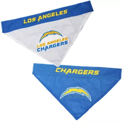 Product Pets First Los Angeles Chargers NFL Reversible Pet Bandana