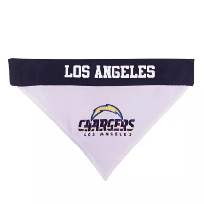 Product Pets First Los Angeles Chargers NFL Reversible Pet Bandana