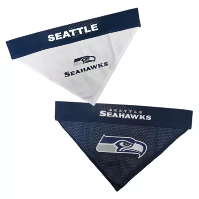 Product Seattle Seahawks NFL Reversible Pet Bandana