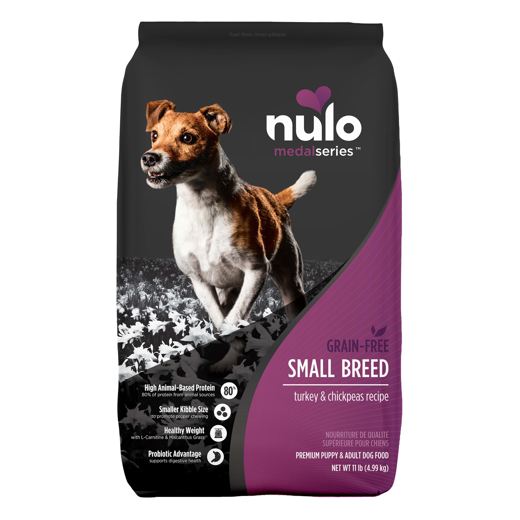 Nulo MedalSeries Small Breed Adult Dry Dog Food Turkey dog Dry