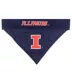Illinois Fighting Illini NCAA Reversible Pet Bandana image thumbnail 3