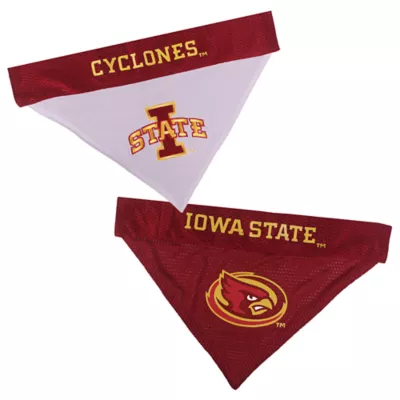 Pets First Iowa State Cyclones NCAA Reversible Bandana - Image 1