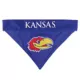 Product Kansas Jayhawks NCAA Reversible Pet Bandana