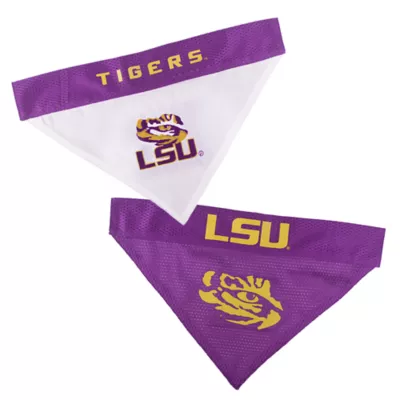 Product LSU Tigers NCAA Reversible Pet Bandana
