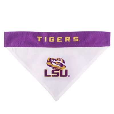 Product LSU Tigers NCAA Reversible Pet Bandana