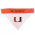 Pets First Miami Hurricanes NCAA Reversible Bandana image thumbnail 2