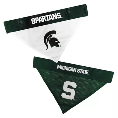 Product Pets First Michigan State Spartans NCAA Reversible Bandana