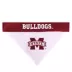 Pets First Mississippi State Bulldogs NCAA Reversible Bandana image thumbnail 2