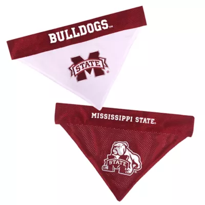 Product Pets First Mississippi State Bulldogs NCAA Reversible Bandana