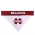 Pets First Mississippi State Bulldogs NCAA Reversible Bandana image thumbnail 2