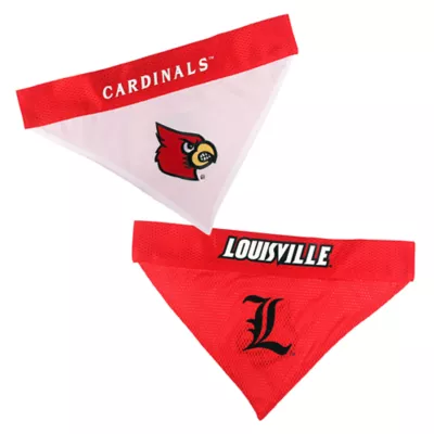 Product Louisville Cardinals NCAA Reversible Pet Bandana