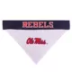 Product Pets First Ole Miss Rebels NCAA Reversible Bandana