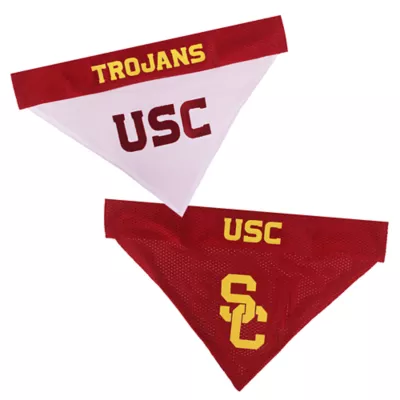 Product USC Trojans NCAA Reversible Pet Bandana