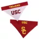 Product USC Trojans NCAA Reversible Pet Bandana