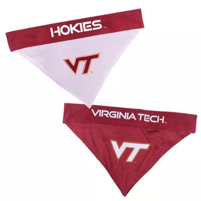 Product Virginia Tech Hokies NCAA Reversible Pet Bandana