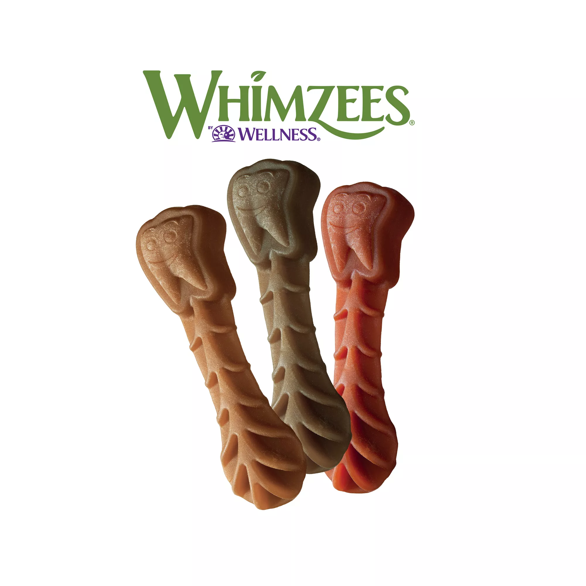 WHIMZEES Brushzees Dental Dog Treat - Natural, Grain Free, 1 Count