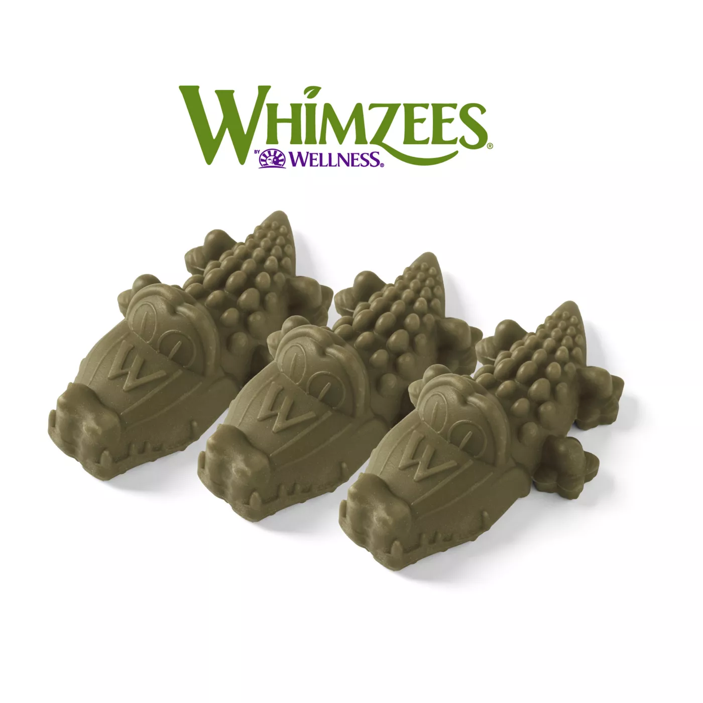 WHIMZEES Alligator Dental Dog Treat Natural 1 Count