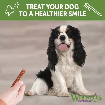 Product WHIMZEES Veggie Sausage Dog Dental Treat - Natural, 1 Count