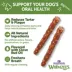 WHIMZEES Veggie Sausage Dog Dental Treat - Natural, 1 Count image thumbnail 3