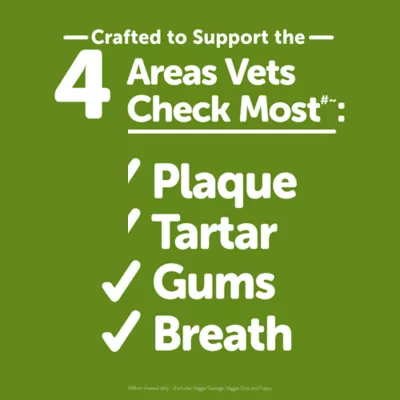 WHIMZEES Veggie Sausage Dog Dental Treat - Natural, 1 Count - Image 4