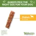WHIMZEES Veggie Sausage Dog Dental Treat - Natural, 1 Count image thumbnail 6