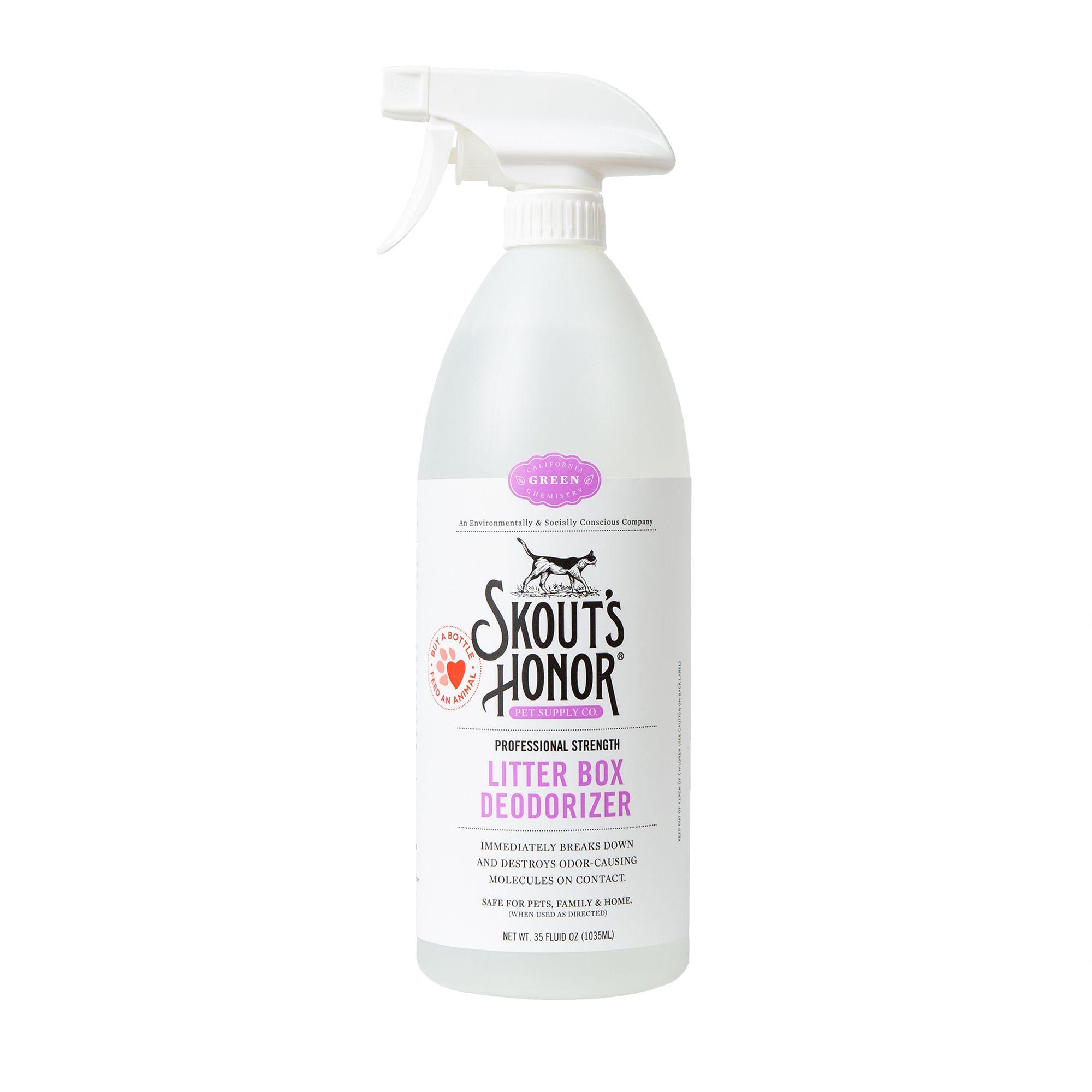 Skout s Honor Cat Litter Box Deodorizer