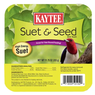 Product KAYTEE® Suet & Seed Wild Bird Suet