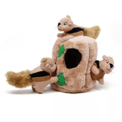 Product Outward Hound® Hide-a-Squirrel Puzzle Dog Toy - Plush, Squeaker
