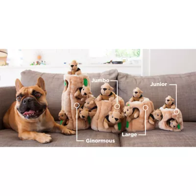 Product Outward Hound® Hide-a-Squirrel Puzzle Dog Toy - Plush, Squeaker