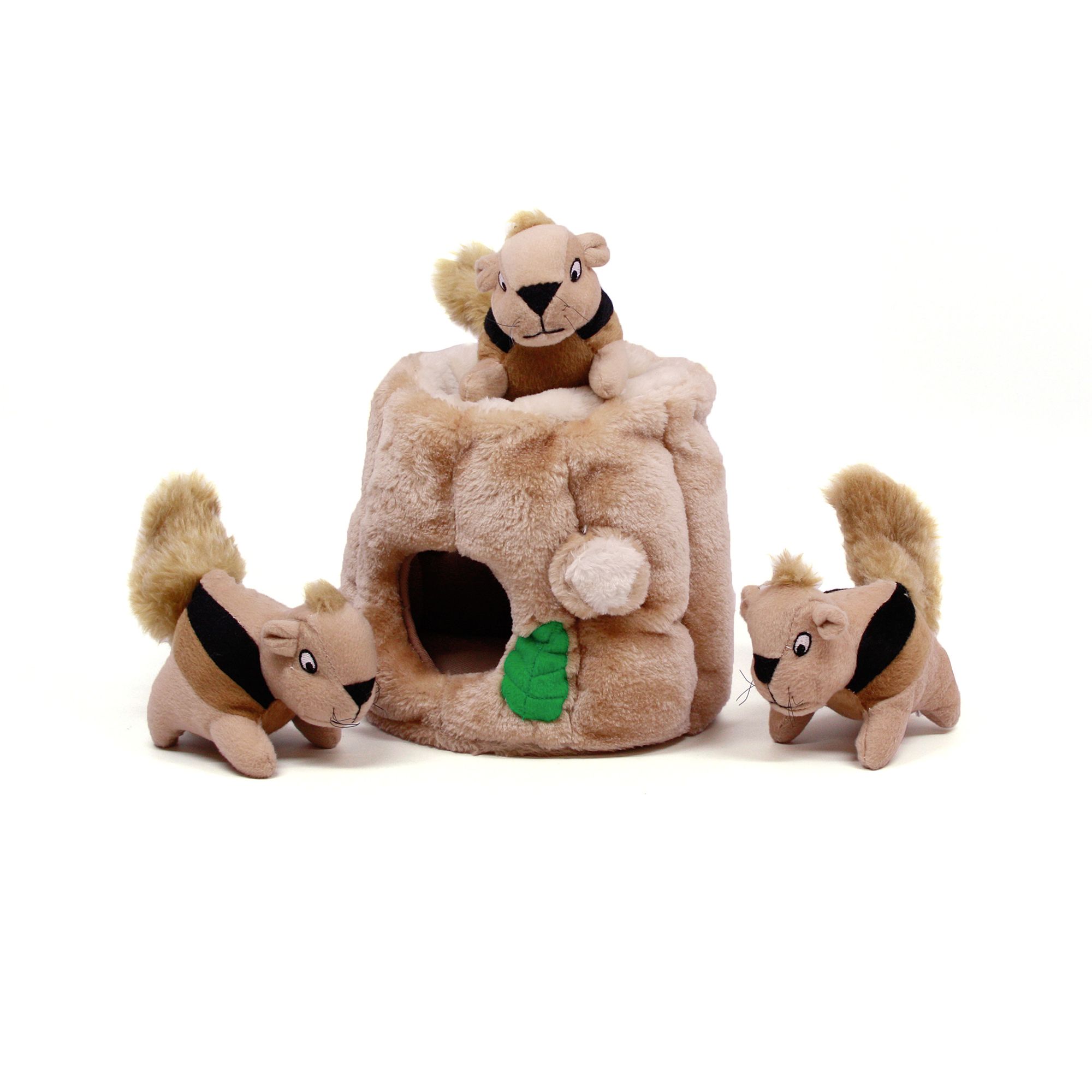 Hide A Squirrel Puzzle Dog Toy