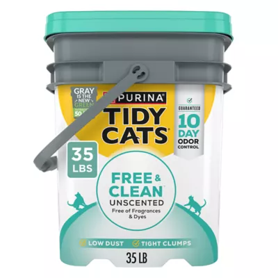 Product Purina® Tidy Cats® Free & Clean Clumping Multi-Cat Clay Cat Litter - Unscented, Low Dust