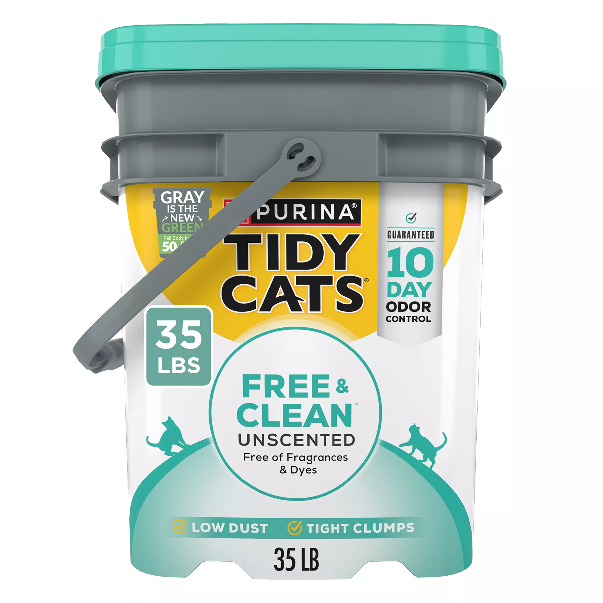 Purina® Tidy Cats® Free & Clean Clumping Multi-Cat Clay Cat Litter - Unscented, Low Dust