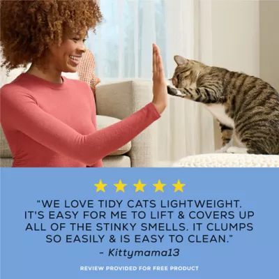 Purina® Tidy Cats® Lightweight Free & Clean Natural Multi Cat Clumping Clay Cat Litter - Unscented - Image 10
