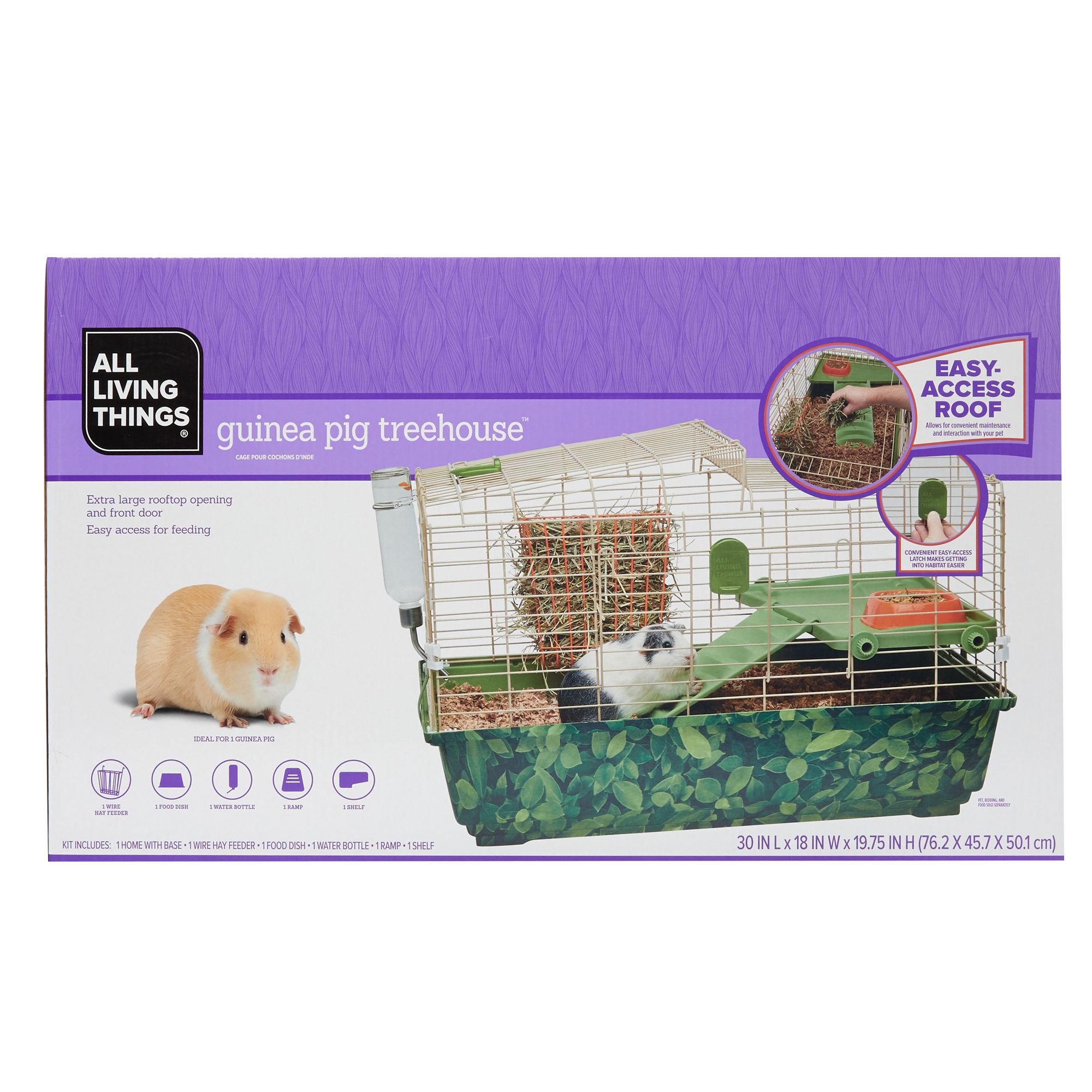 all living things guinea pig treehouse