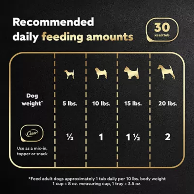 Cesar® Simply Crafted  Adult Wet Dog Food & Meal Topper - Grain Free, 1.30 Oz. - Image 6