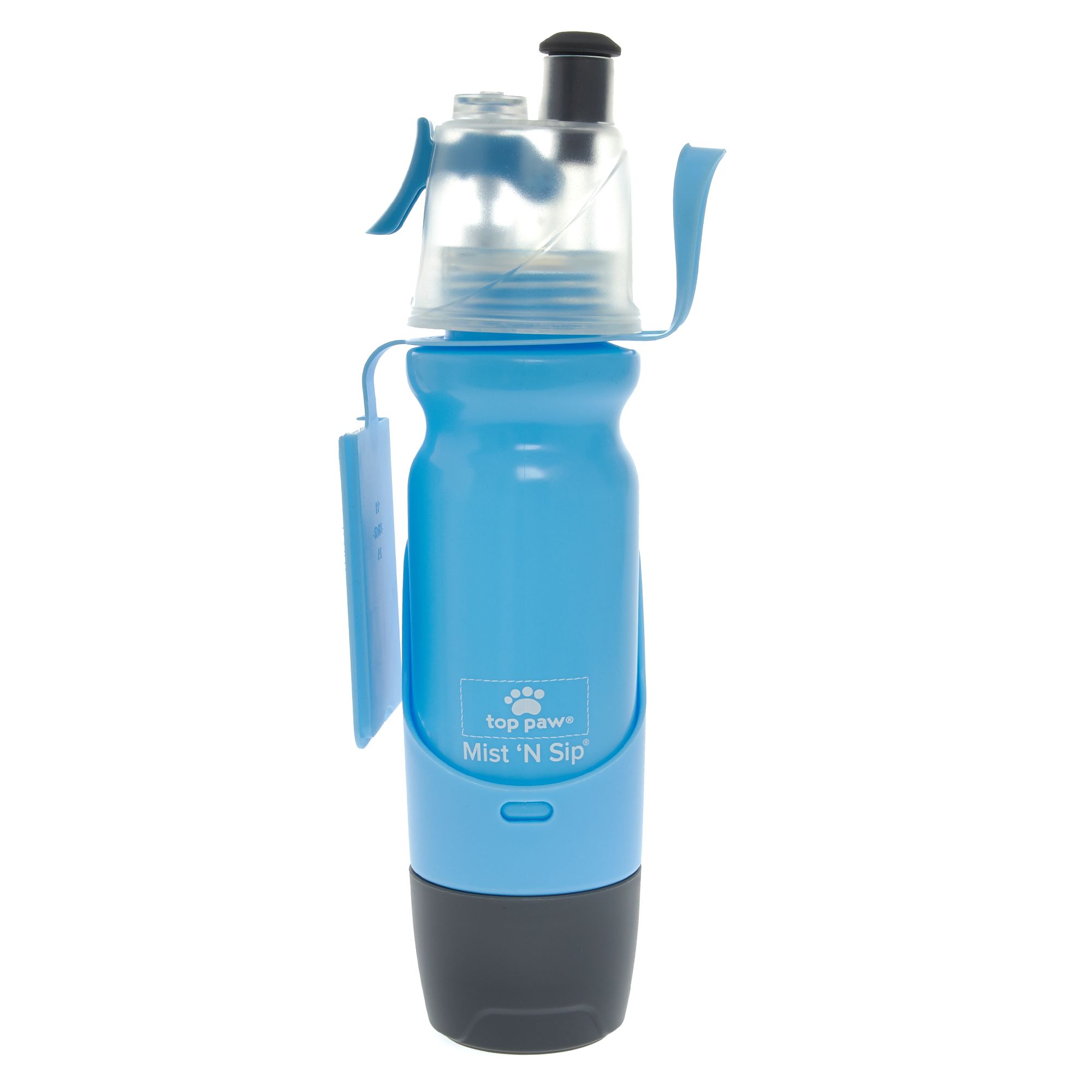 Top Paw® Mist 'N Sip Travel Water Bottle dog Food & Water Bowls