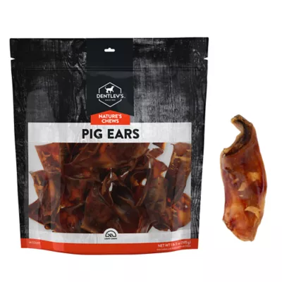 Product Dentley's® Nature's Chews Full Pig Ear Dog Chew