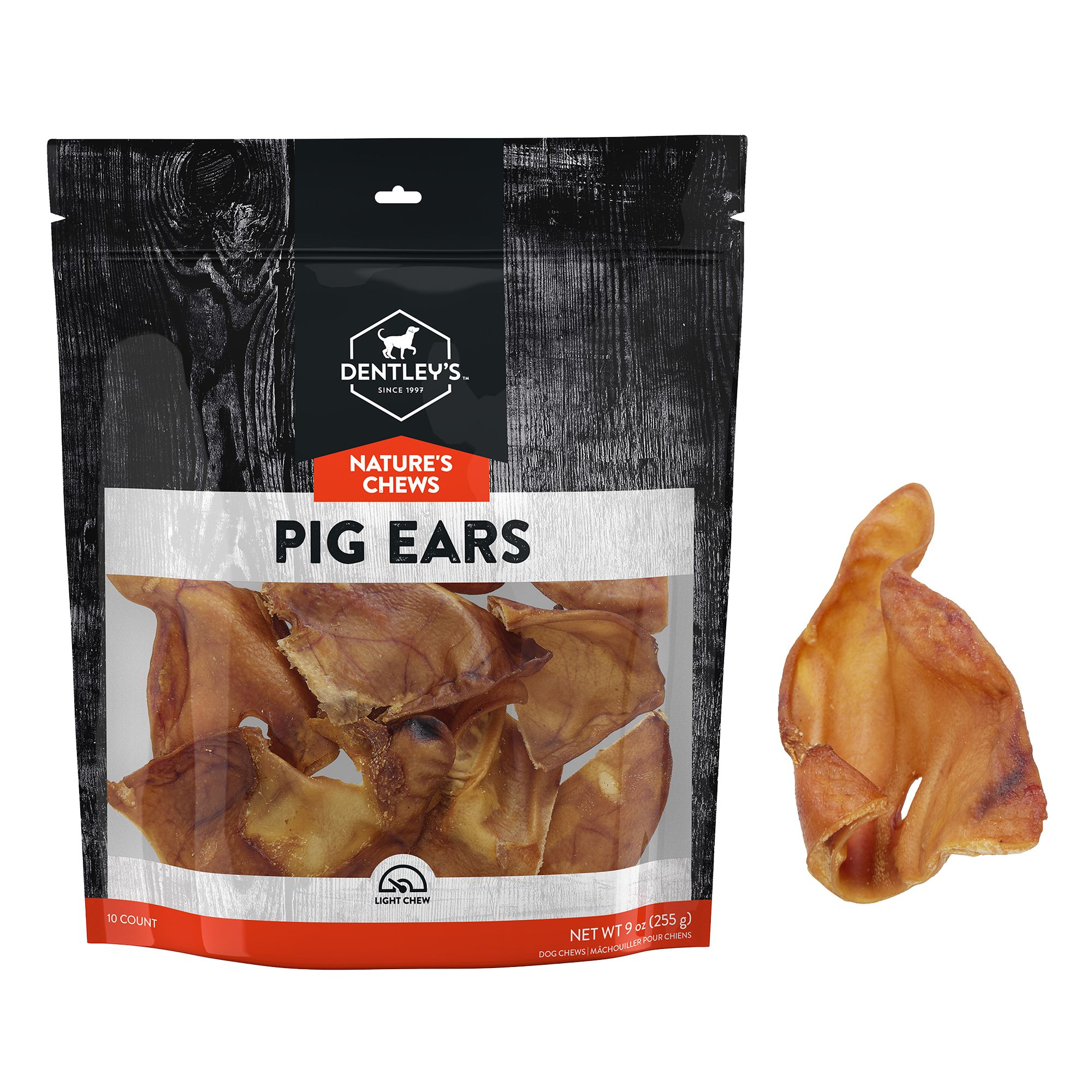 Dentley s Nature s Chews Full Pig Ear Dog Chew Sale Dog Sale