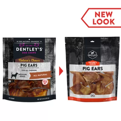 Product Dentley's® Nature's Chews Full Pig Ear Dog Chew
