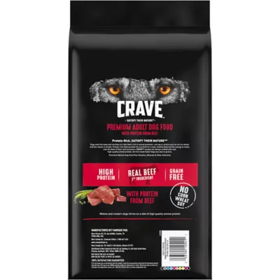 Product CRAVE™ High Protein Adult Dry Dog Food - Grain Free, Beef