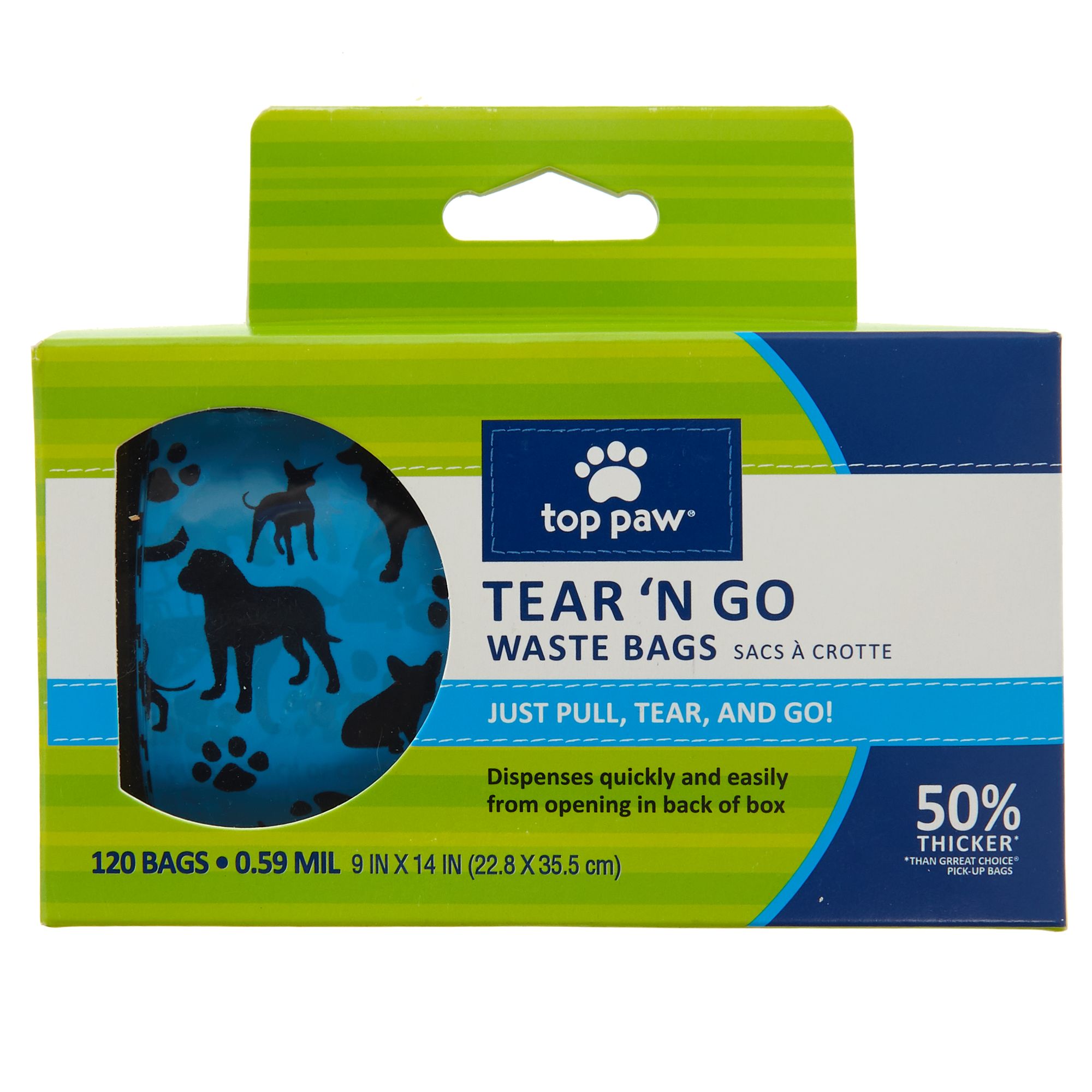 Top Paw® Tear 'N Go Waste Bags | dog 