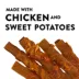 Dentley's® Gourmet Rawhide Stuffed Rolls Dog Treats - Sweet Potato & Chicken image thumbnail 5