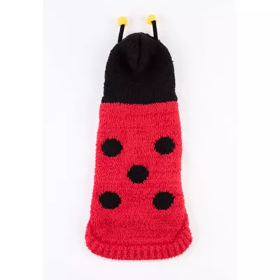 Product  Hip Doggie Lady Bug Dog Sweater