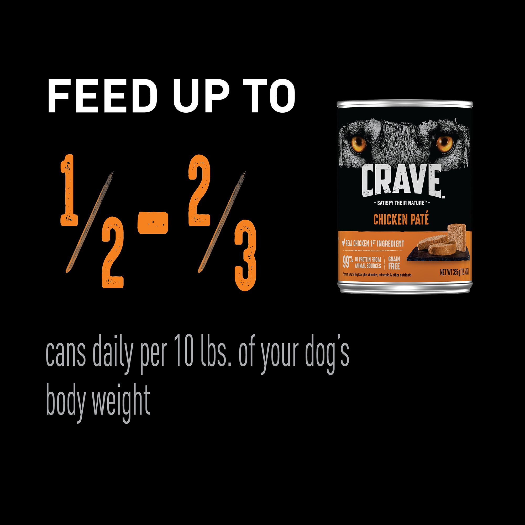 crave pate dog food