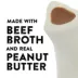 Dentley's® Medium Filled Femur Bone Dog Chew - Peanut Butter image thumbnail 4