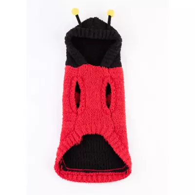  Hip Doggie Lady Bug Dog Sweater - Image 3
