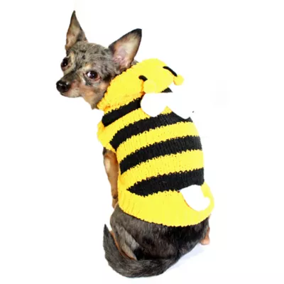 Hip Doggie Bumble Bee Dog Sweater - Image 1