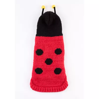 Product  Hip Doggie Lady Bug Dog Sweater