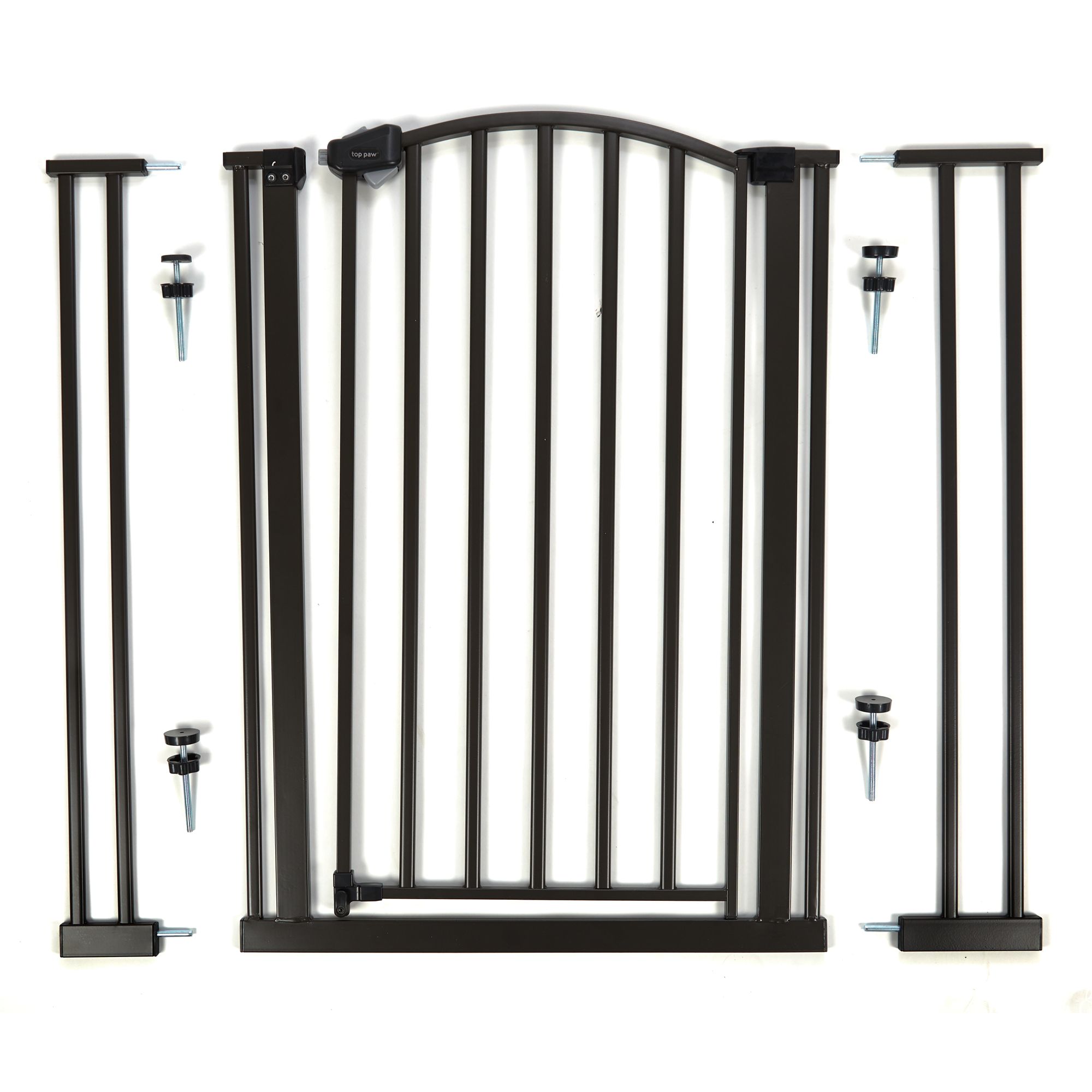 Top Paw Home Decor Arched Pet Gate Dog Dog Doors Gates Petsmart