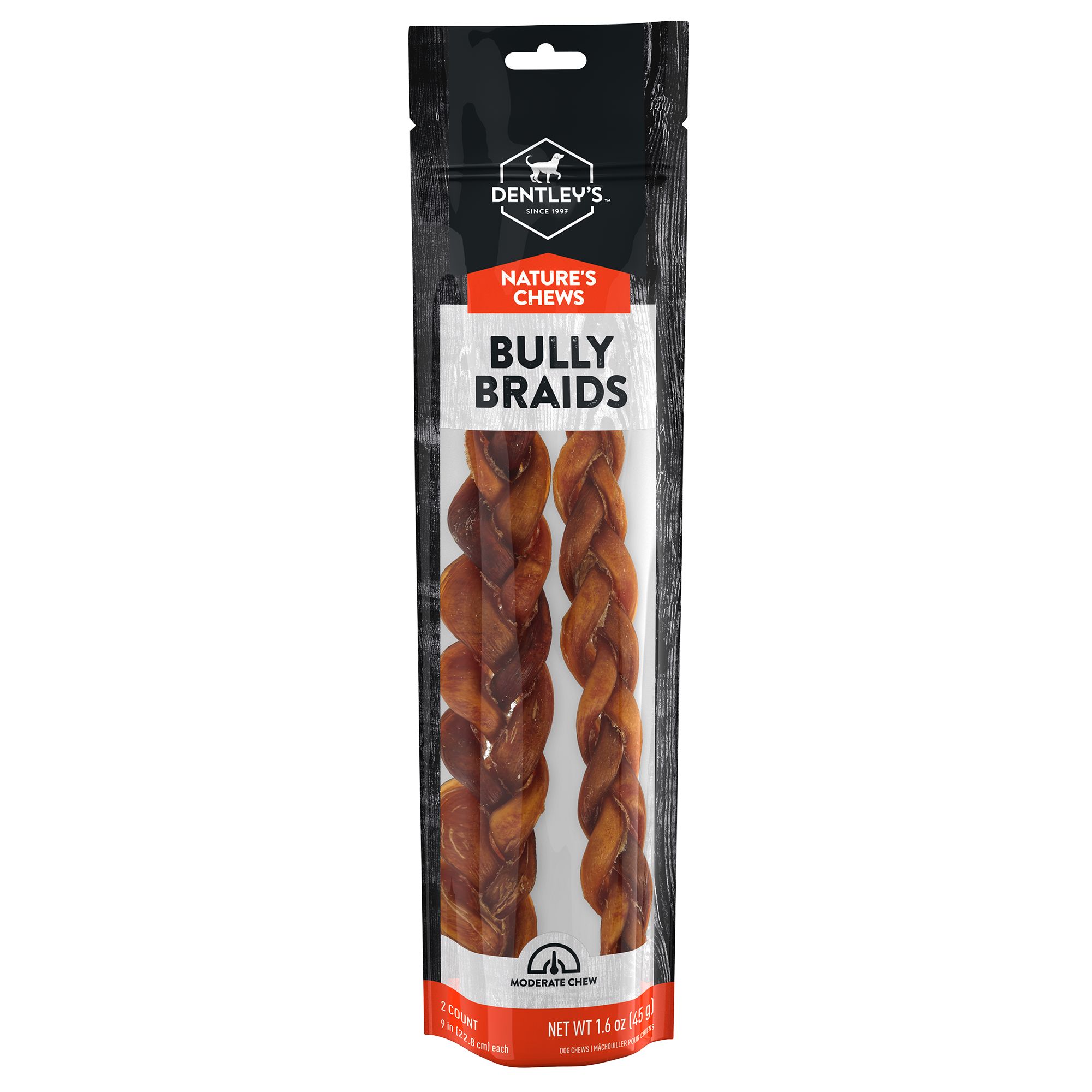 braided bully sticks for dogs